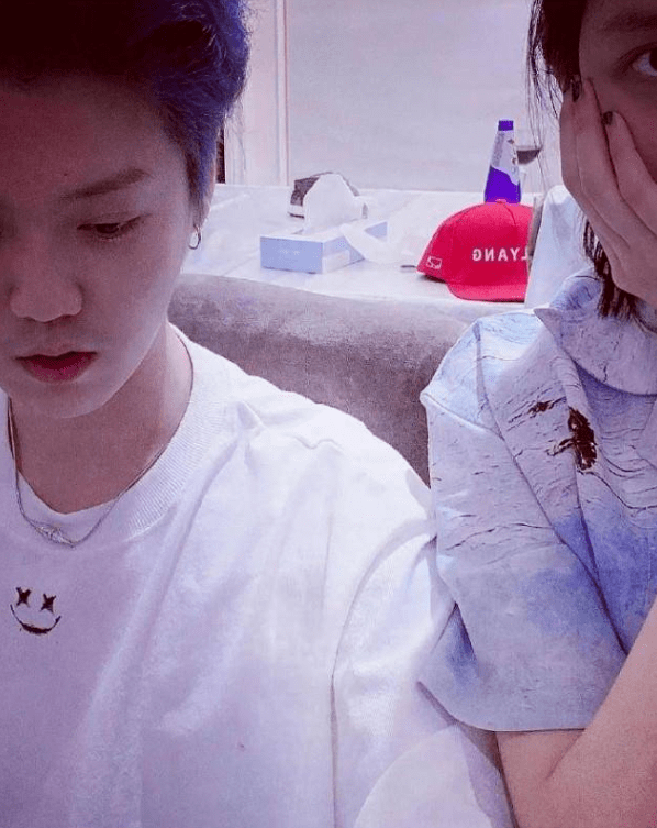 《跑男》时,作为团队中唯一的一个女生,受到的待遇就像小公主一般,她