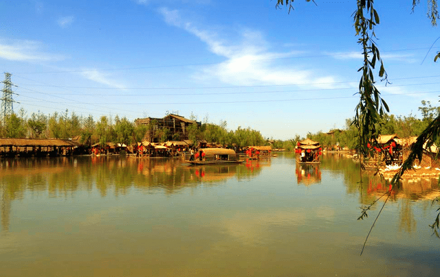 陕西又一座湿地公园走红，景色不输江南，被誉为“中国第一水街”