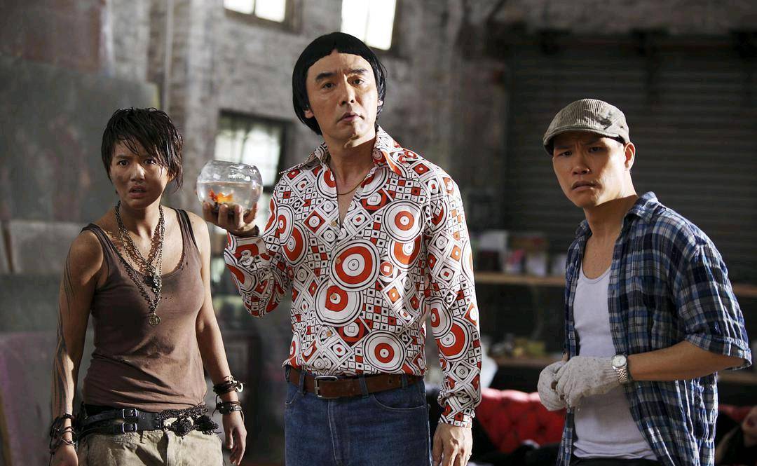 主演电影5部,最为人熟悉的莫过于刘镇伟导演《东成西就2011》