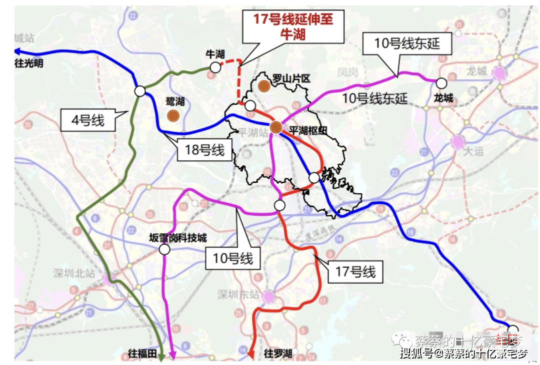 深圳龙岗平湖大变局7条轨道这里将变成深圳中北部最大的枢纽新城