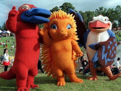 原创悉尼奥运会上的吉祥物笑翠鸟能跟人一样笑出猪叫