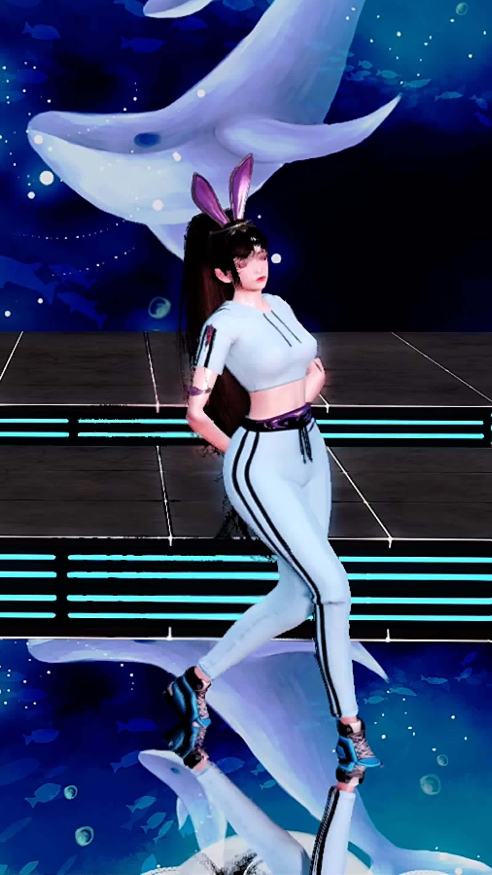 国漫女神小舞运动服_国漫_小舞_运动服