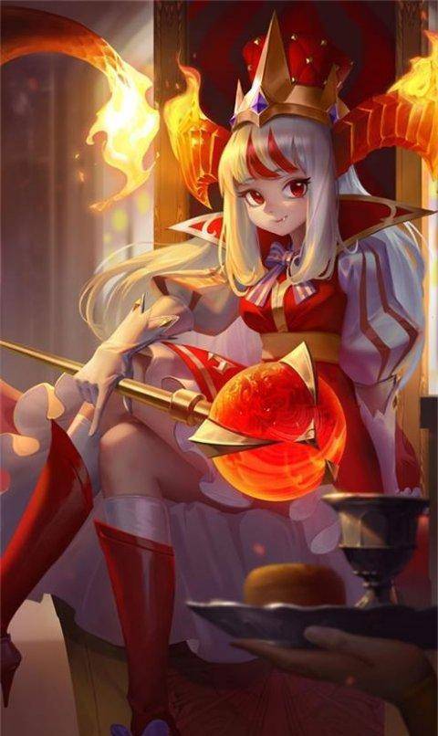 烈焰灼烧龙之祝福《小冰冰传奇》新异界泰坦红龙公主火焰加护_效果