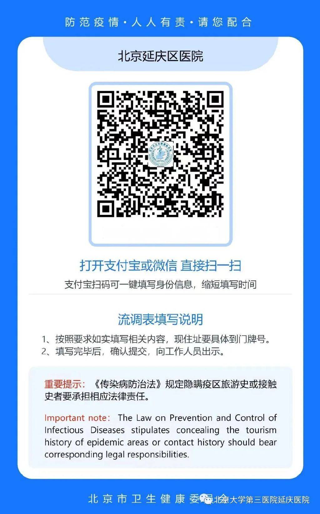 速看！延庆部分医院门诊就诊新提示！