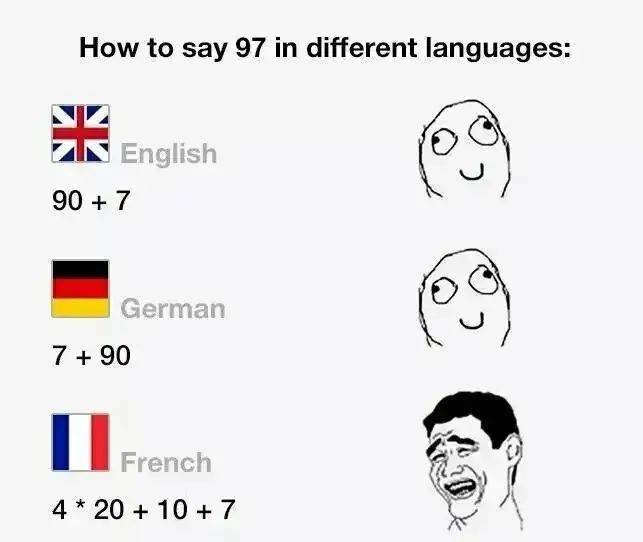 昆明学法语法国语数字奇葩就说法国人数学不好其实法国数学家是你高中的噩梦