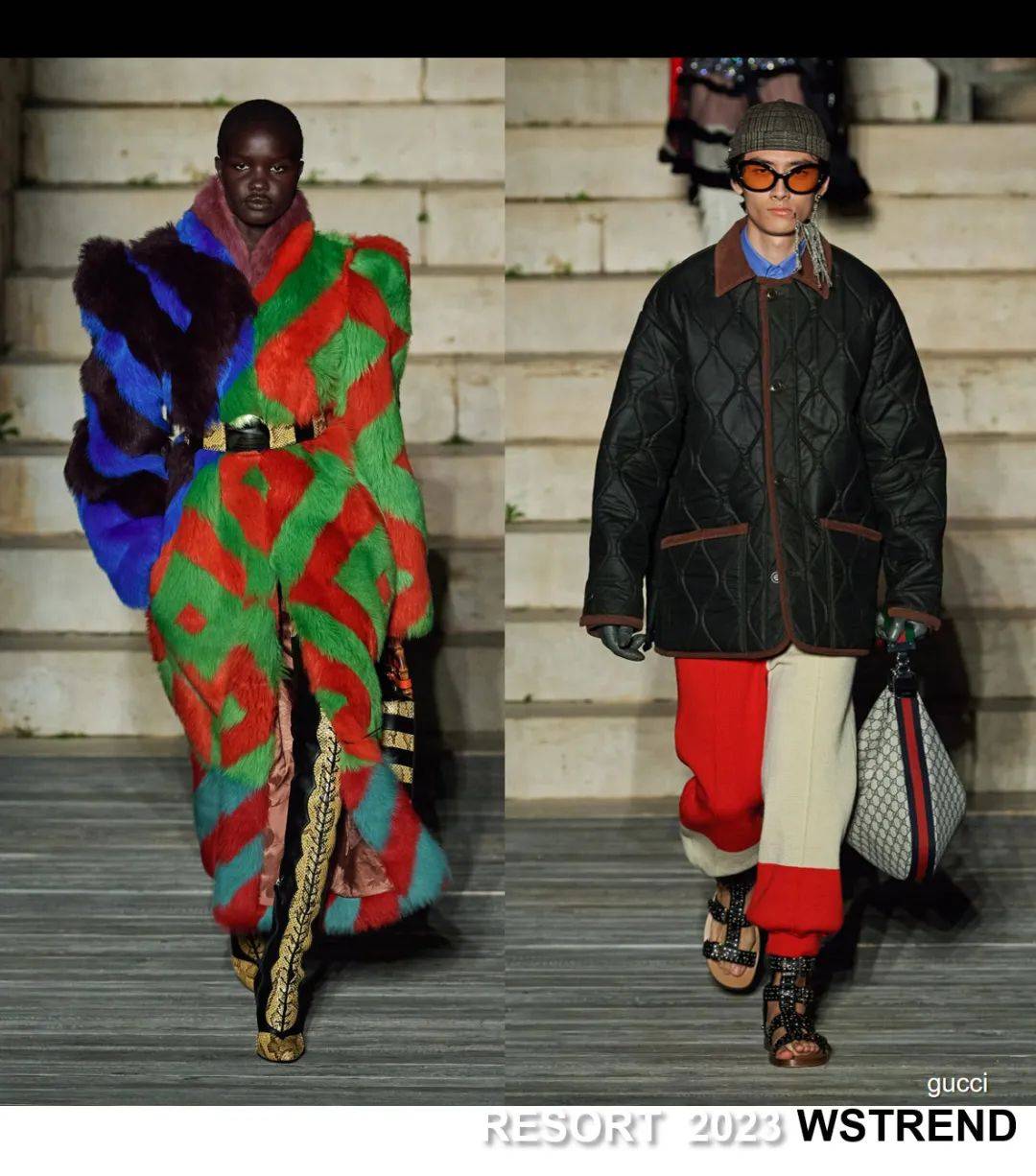 最新秀场丨GUCCI 2023早春跨时空对话_服装_城堡_趋势