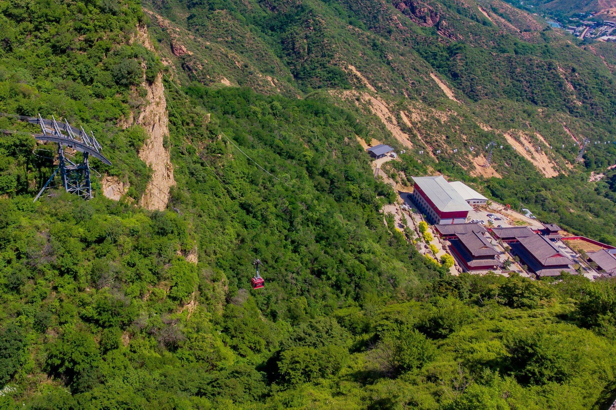 石家庄平山县八大景图片