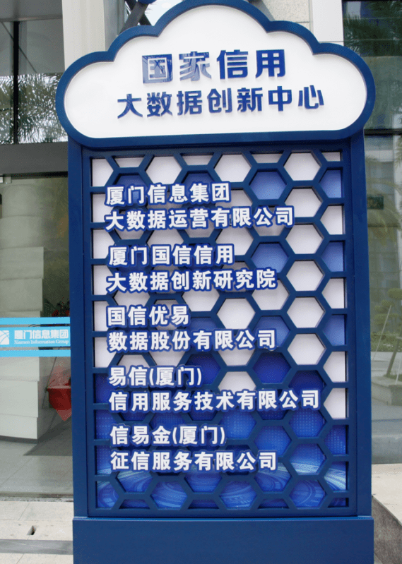 热烈庆祝易信入驻国家信用大数据创新中心