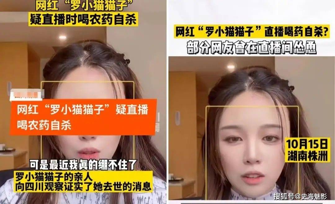 21年湖南女主播直播被怂恿自杀,死后遭人盗尸配阴婚_赵若霖_罗小_小猫