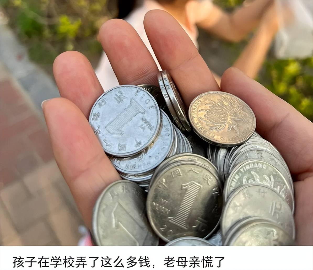 这个女儿通过一次跳蚤市场,不仅认识到"元角分"的概念,更体验了一回