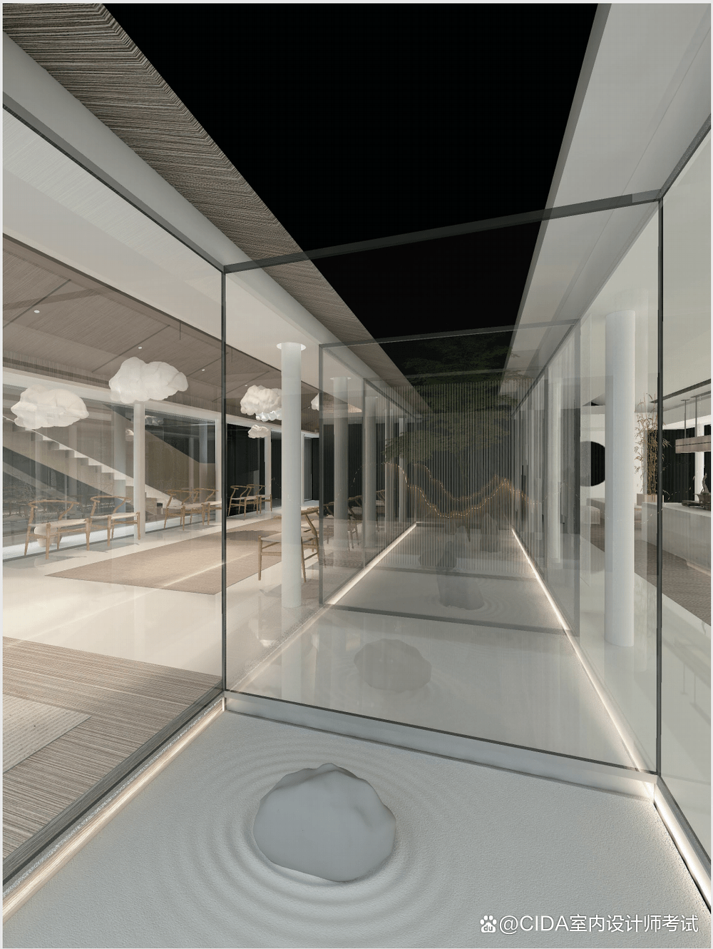 自然之间室内设计双年展艺术院校作品展吴顺金