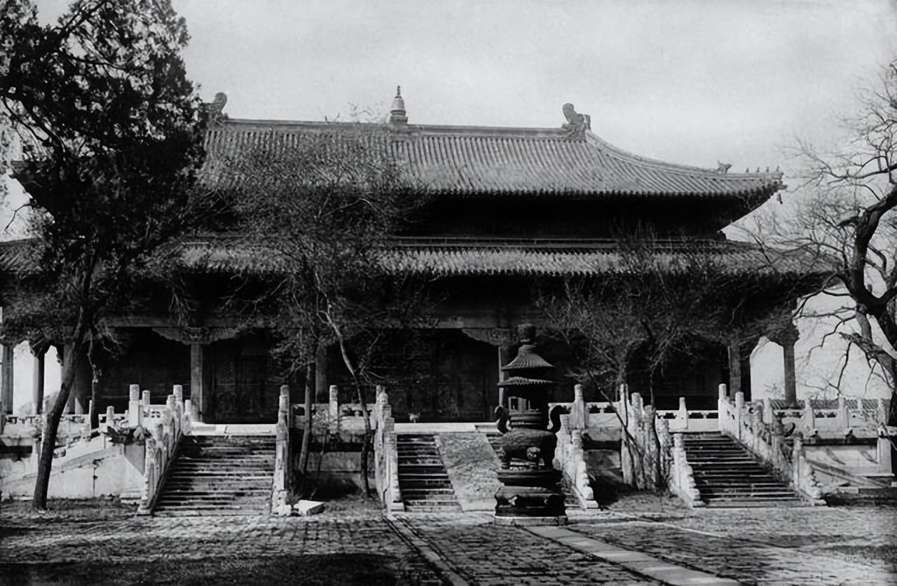 消失的北京东黄寺_年代_康熙帝_照片