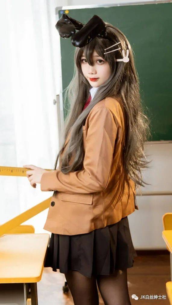 cos:学姐樱岛麻衣cos正片@虫子_bcy_摄影_杨秉