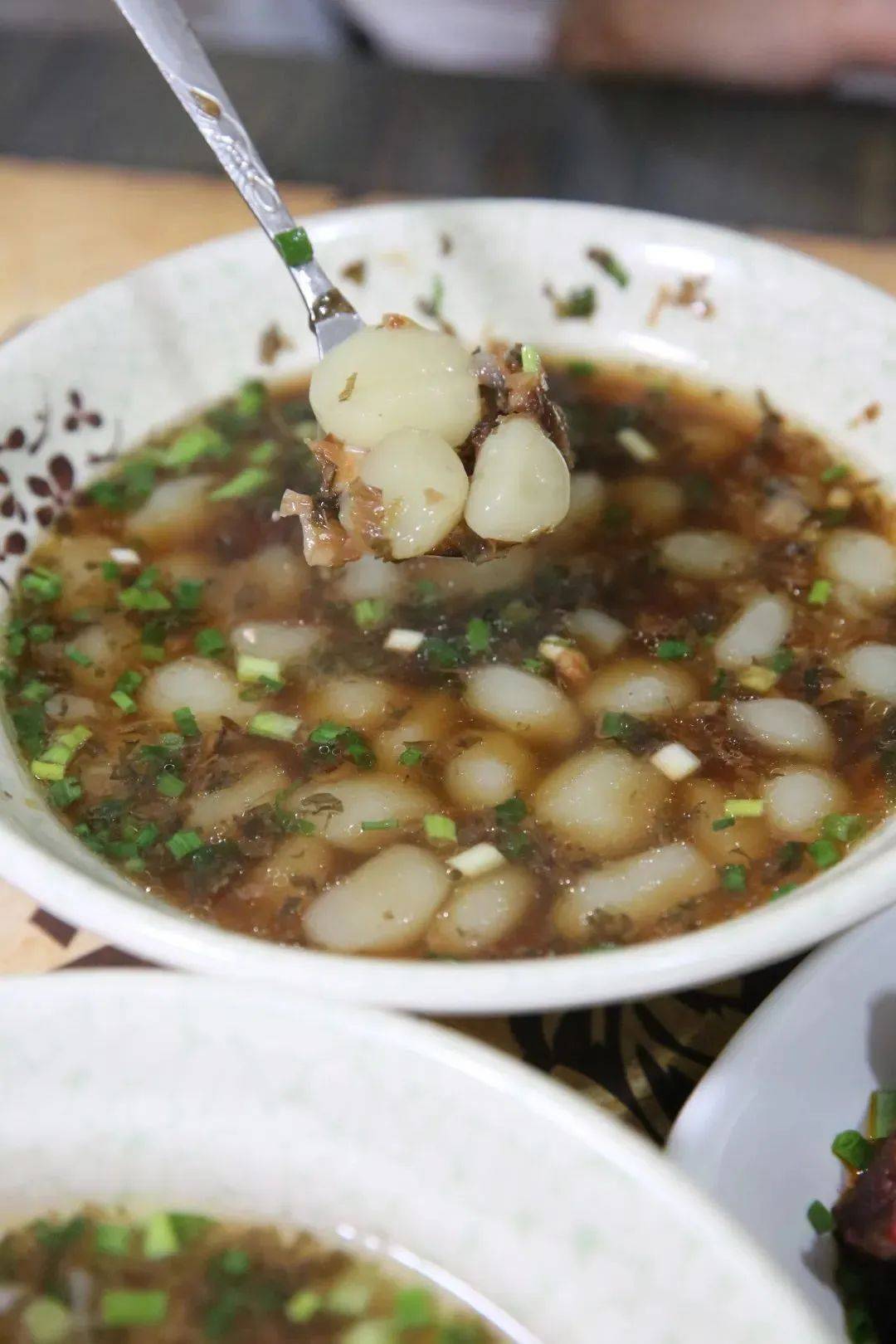 每早一碗百粒圆,神神气气一整天.