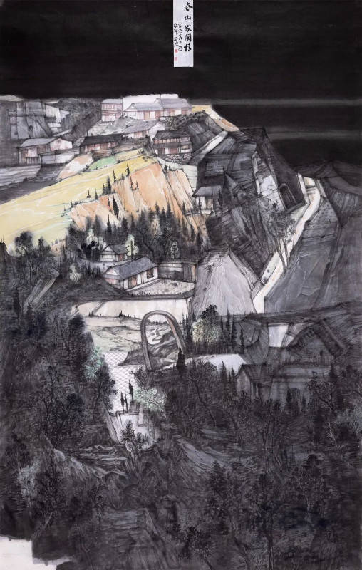 昆山展讯丨墨韵之美——当代名家诸葛瑞波中国画作品展_艺术_山水画