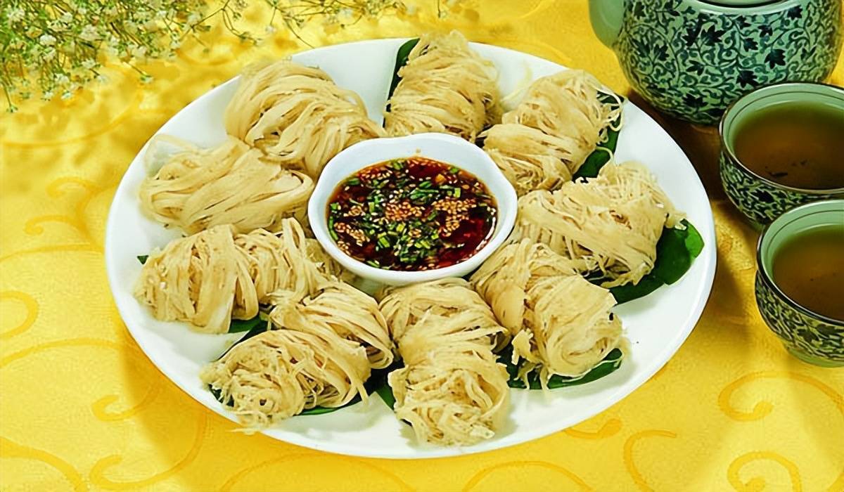 舌尖上的中国之陕西美食篇_金线油塔_小吃_饸饹