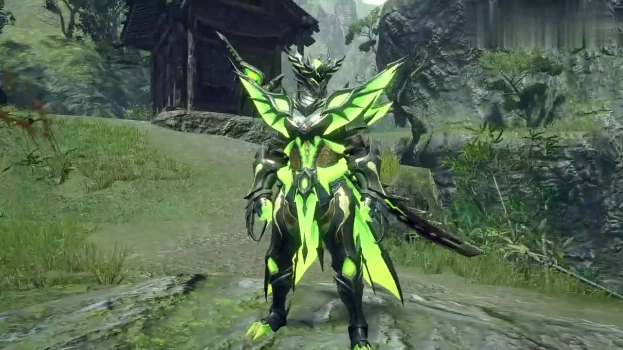 真的好丑怪物猎人崛起电龙装备展示