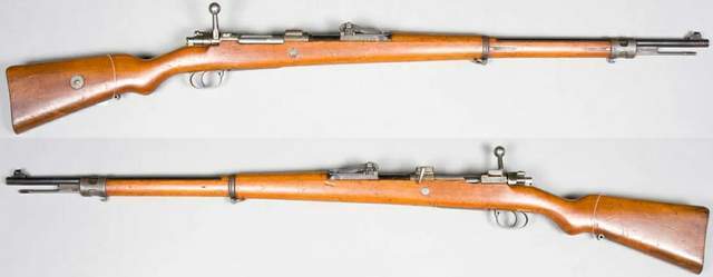 该枪也叫做毛瑟m1898,或简称为g98和毛瑟m98式步枪,在一战期间曾作为