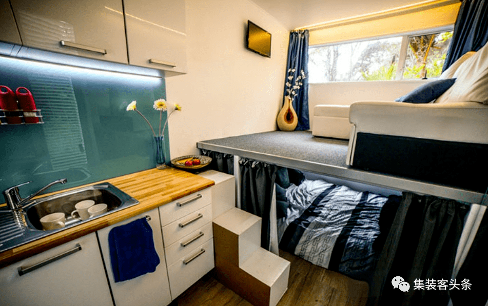 集装箱住宅丨独特的内部布局设计周到的集装箱房屋上海集装客