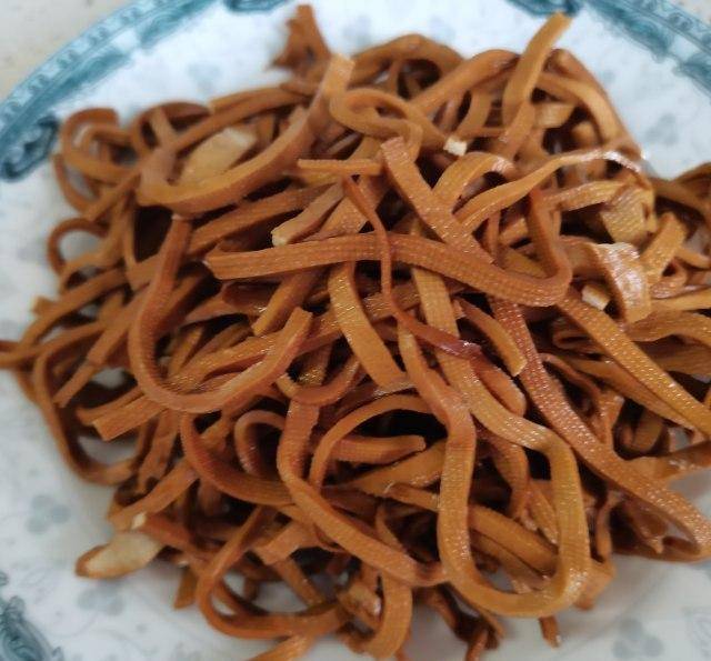 原创卤香干丝炒肉简单下饭又好吃