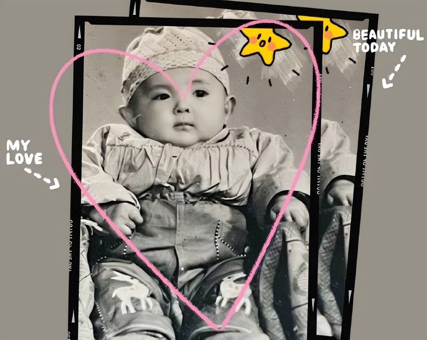 原创沈腾姐姐晒沈腾婴儿时期全家福姐弟用温馨的方式庆祝六一儿童节