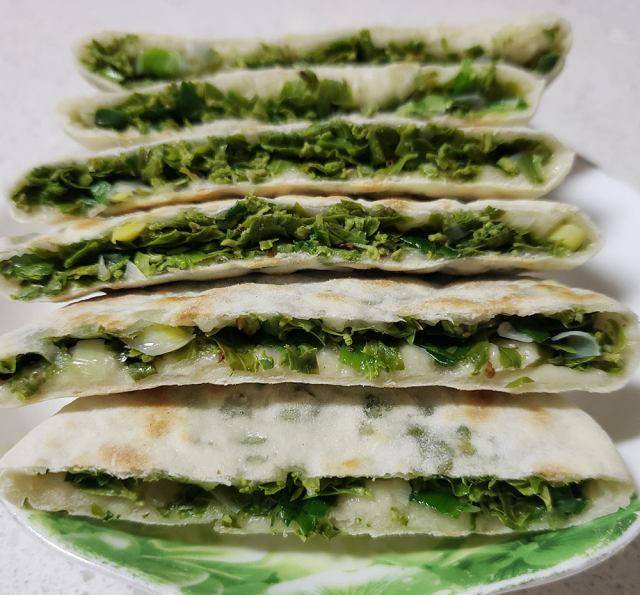 原创发面柳叶饼饼薄如纸香味扑鼻超过瘾