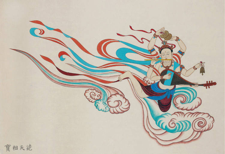 千年飞天梦盛世得以圆画范兴儒