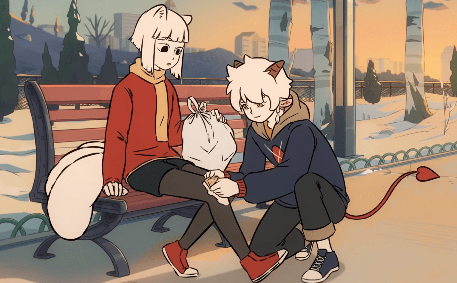 原创非人哉的九月和万圣街的泥泥认识你知道么官方还出过动画