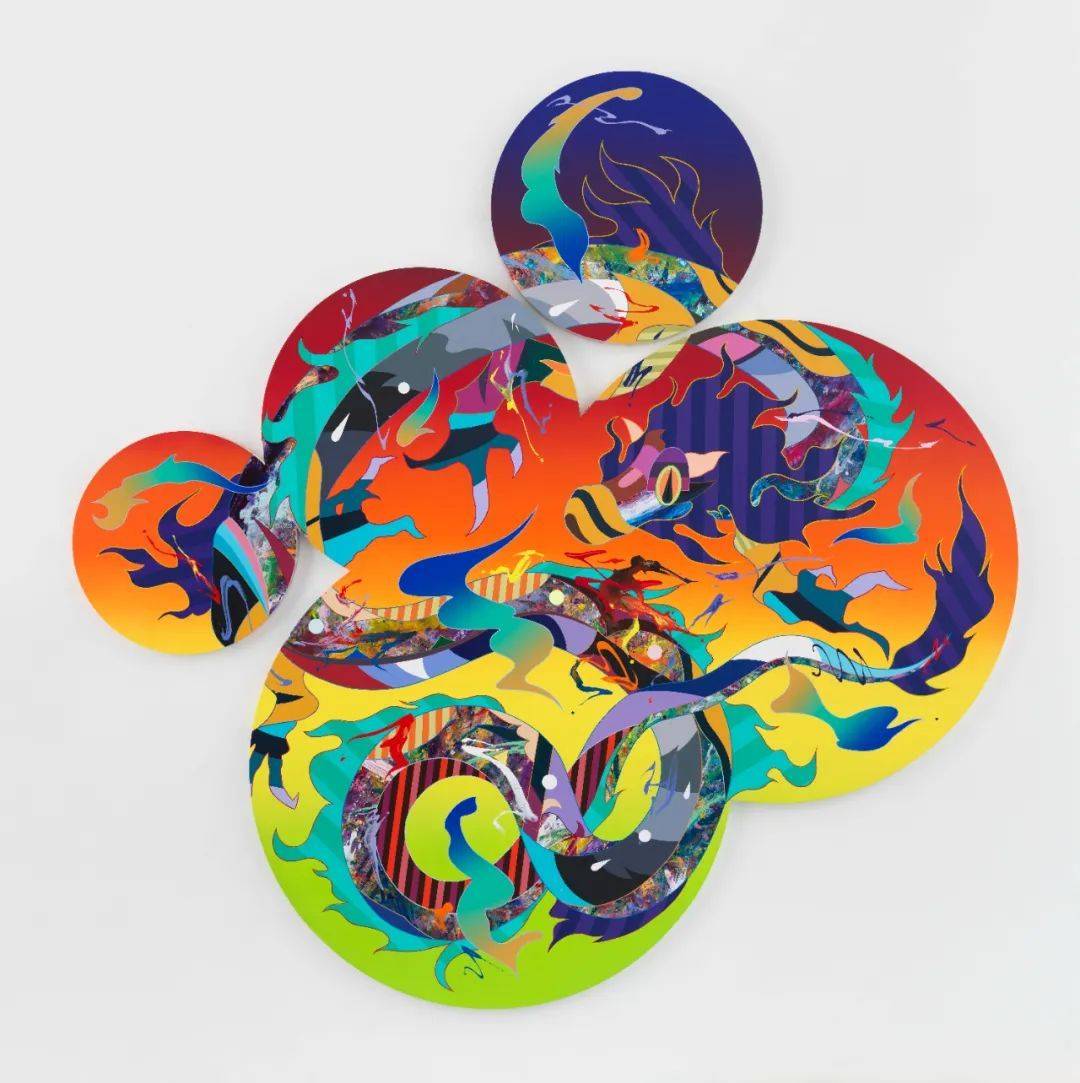 欧洲艺术协会 | 松山智一苏富比香港展售《天真的幸运》_作品_文化