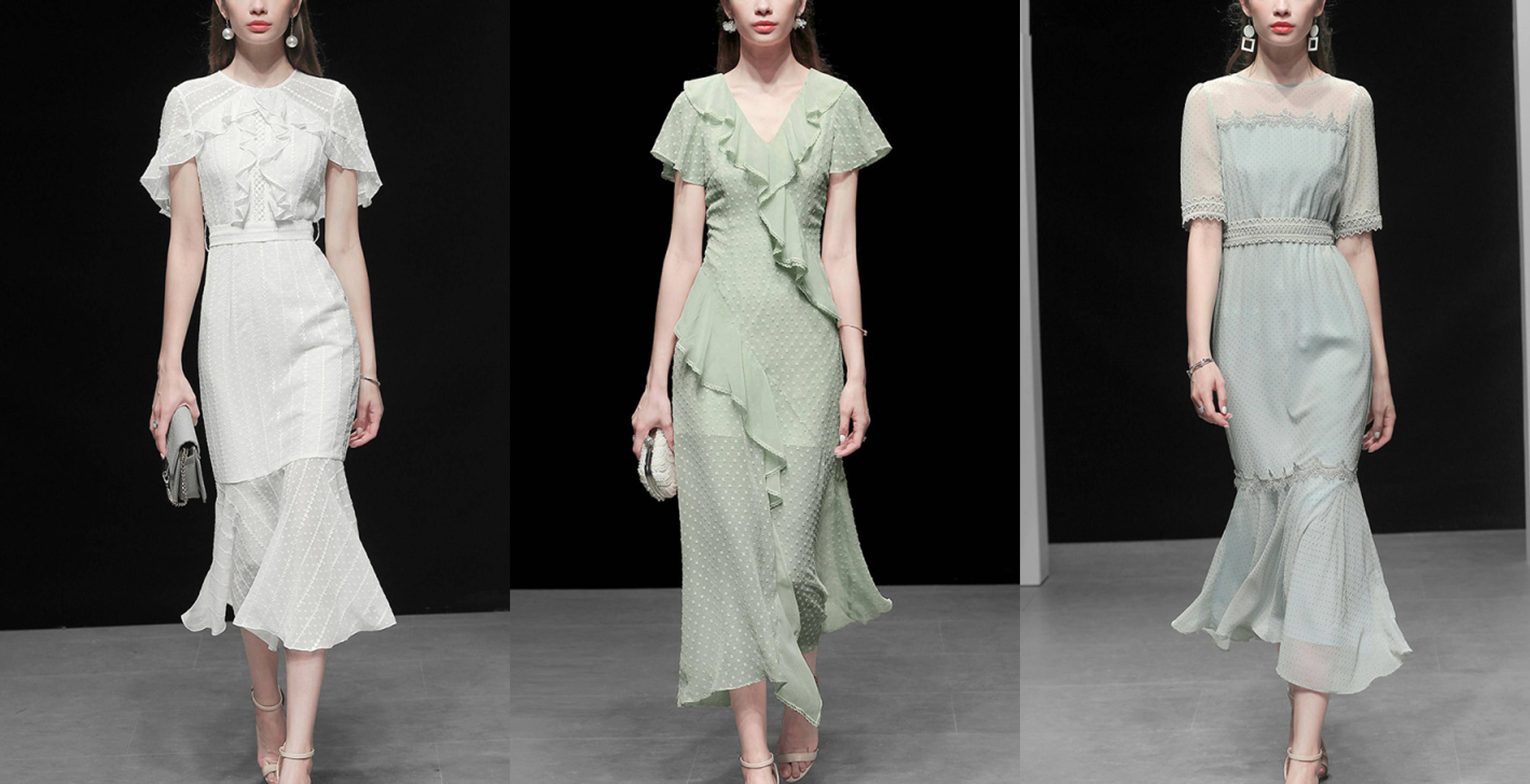 原创40岁穿出20岁的感觉选轻盈又飘逸的雪纺裙轻松彰显浪漫女人味