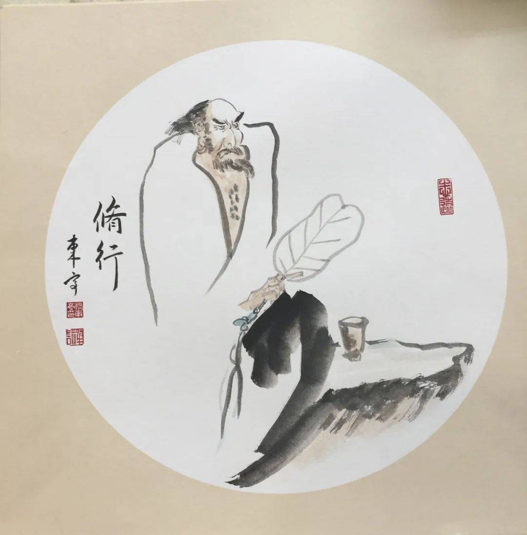 展讯传承禅意杨华栋人物画展亮相青州
