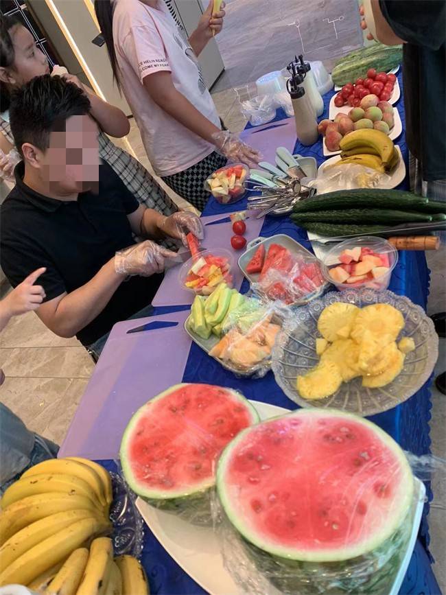 鲜果冰纷唤醒夏日金科君悦公馆水果捞diy活动圆满落幕