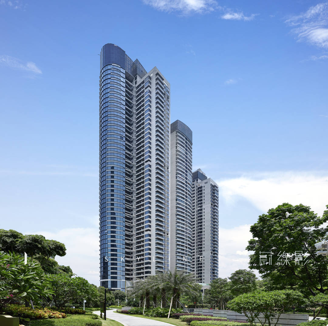 样板间拍摄建筑摄影园林商业天誉半岛花园广州十大豪宅440方世界湾区