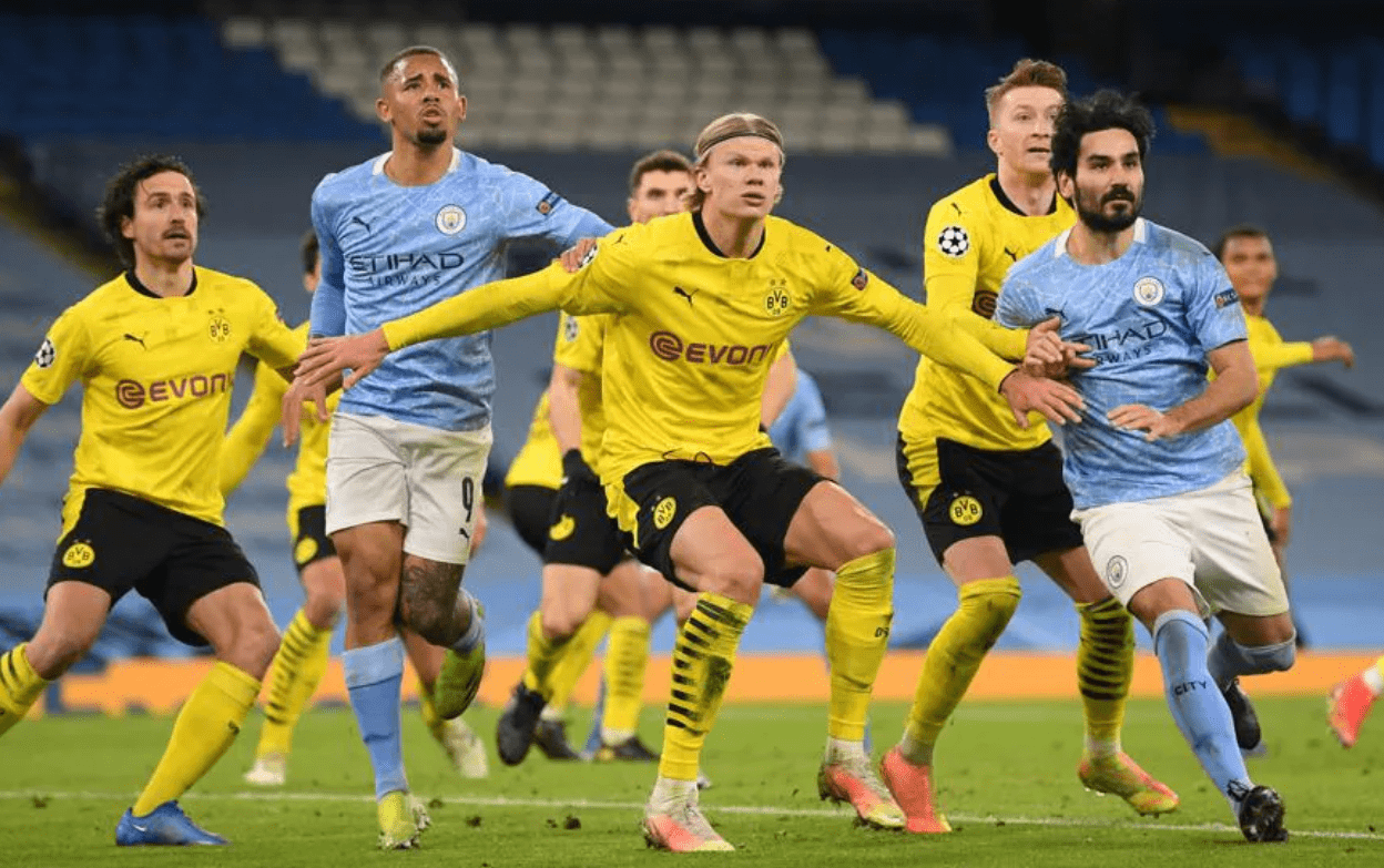 原创英超前多特师兄京多安哈兰德的曼城前途指示器