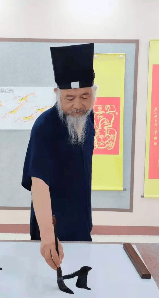 正一道弟子隐居道士书画家尚德道人