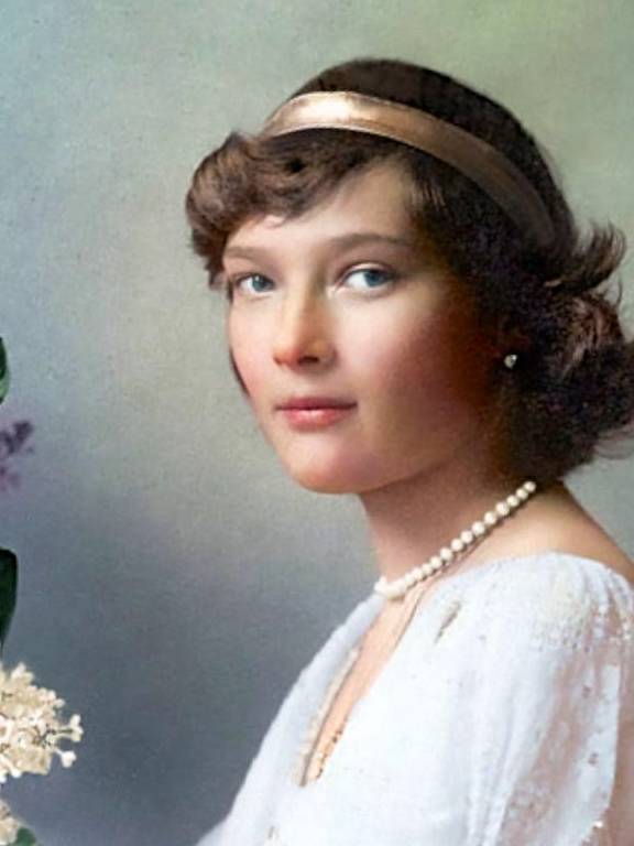 这是沙皇在1897年生的二女儿塔季扬娜女大公