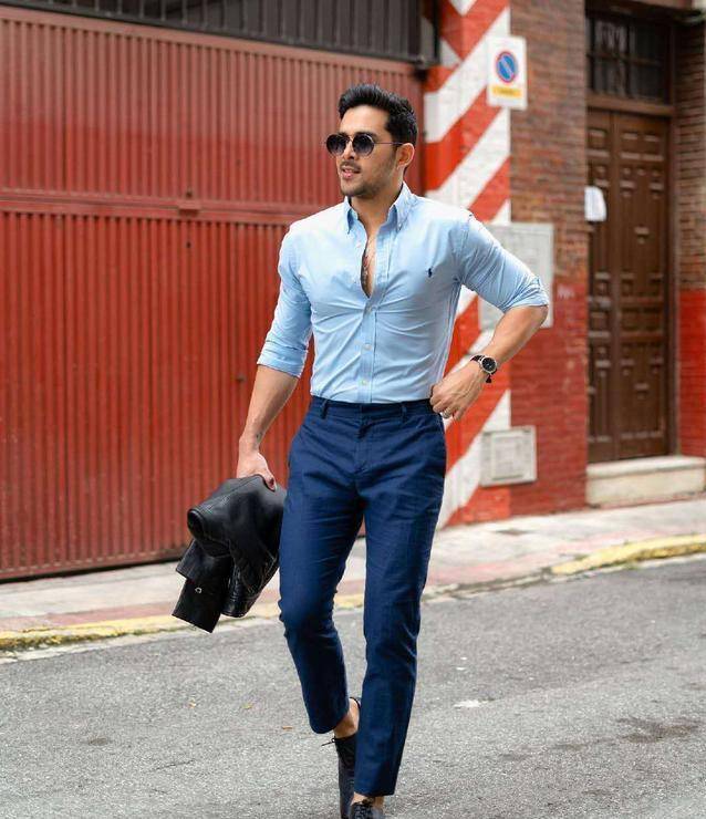 原创男人就看外表瞧时尚博主极简穿搭有品位的男人好迷人