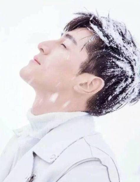 原创胡歌鹿晗王源在雪中的盛世美颜其实男生也可以用美形容
