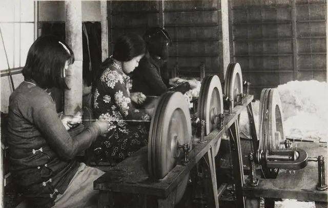 上世纪三十年代的大连老照片九十年前正月十五元宵节的场景