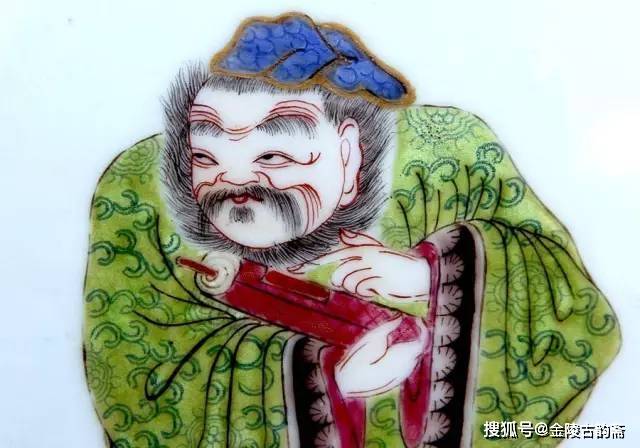 清晚期“无双谱”人物瓷器赏析！_搜狐网