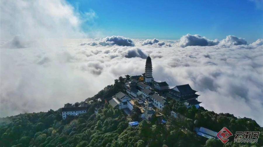 早安雲南 | 登靈山仙境雞足山,賞風光險峻奇絕_徐霞客_海內得_金頂寺