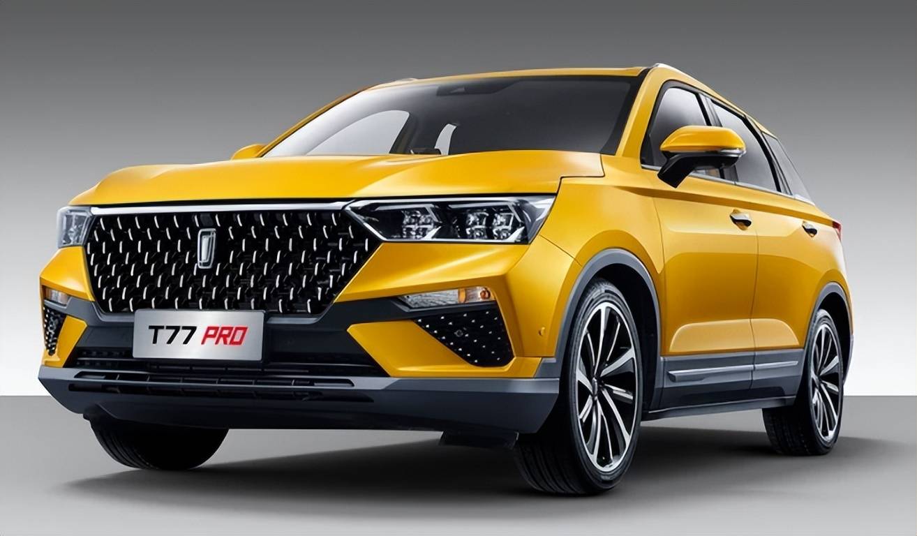 奔腾t77pro颜值好配置高同级suv天花板