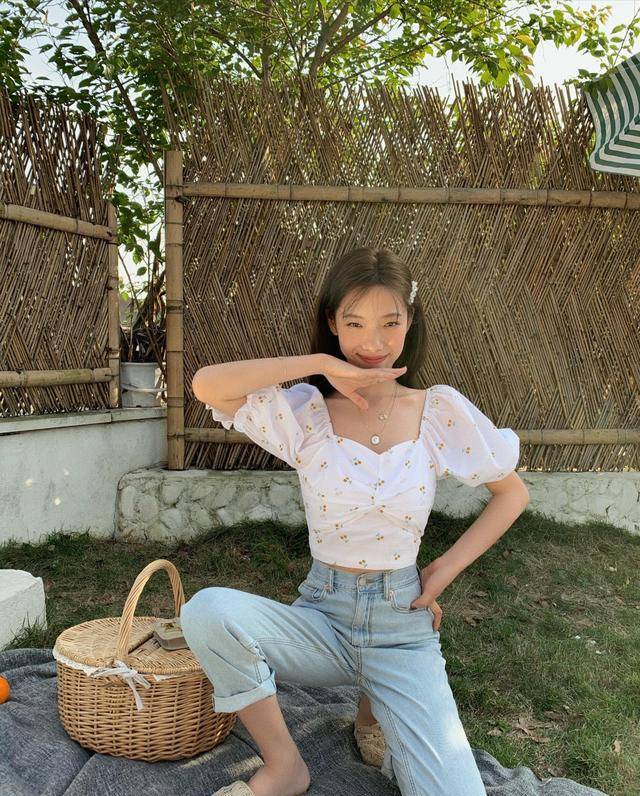 原创超清新夏日穿搭套装精致又可爱做个夏日甜美女孩吧