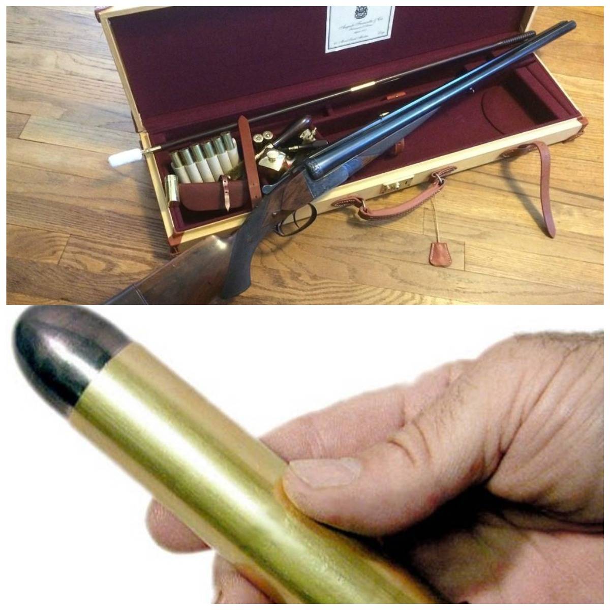 大象枪及其所使用的大口径步枪弹然而,不能合法持有武器的平民在面对