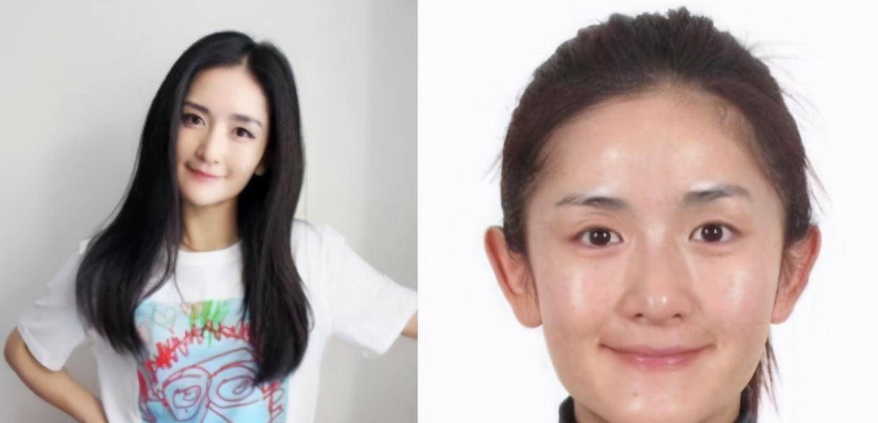 明星的素颜照,那英老十岁,赵雅芝毁形象,而她被质疑整容_谢娜_化妆