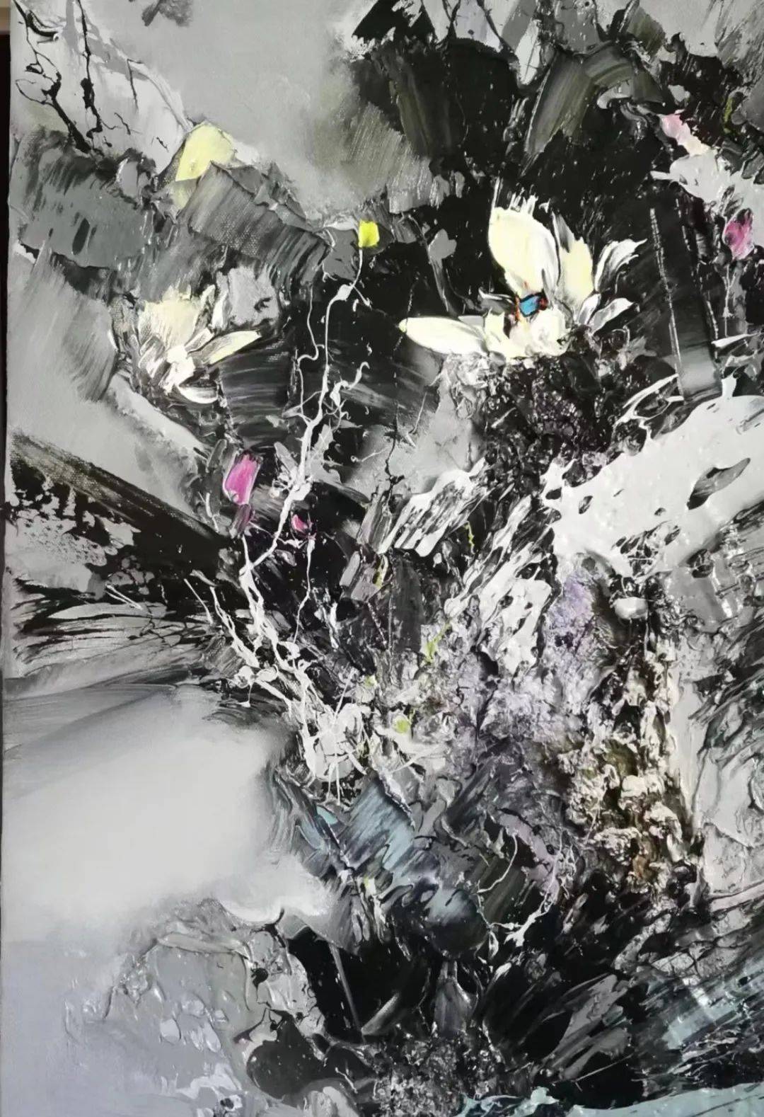 原创莲董仙舟油画作品