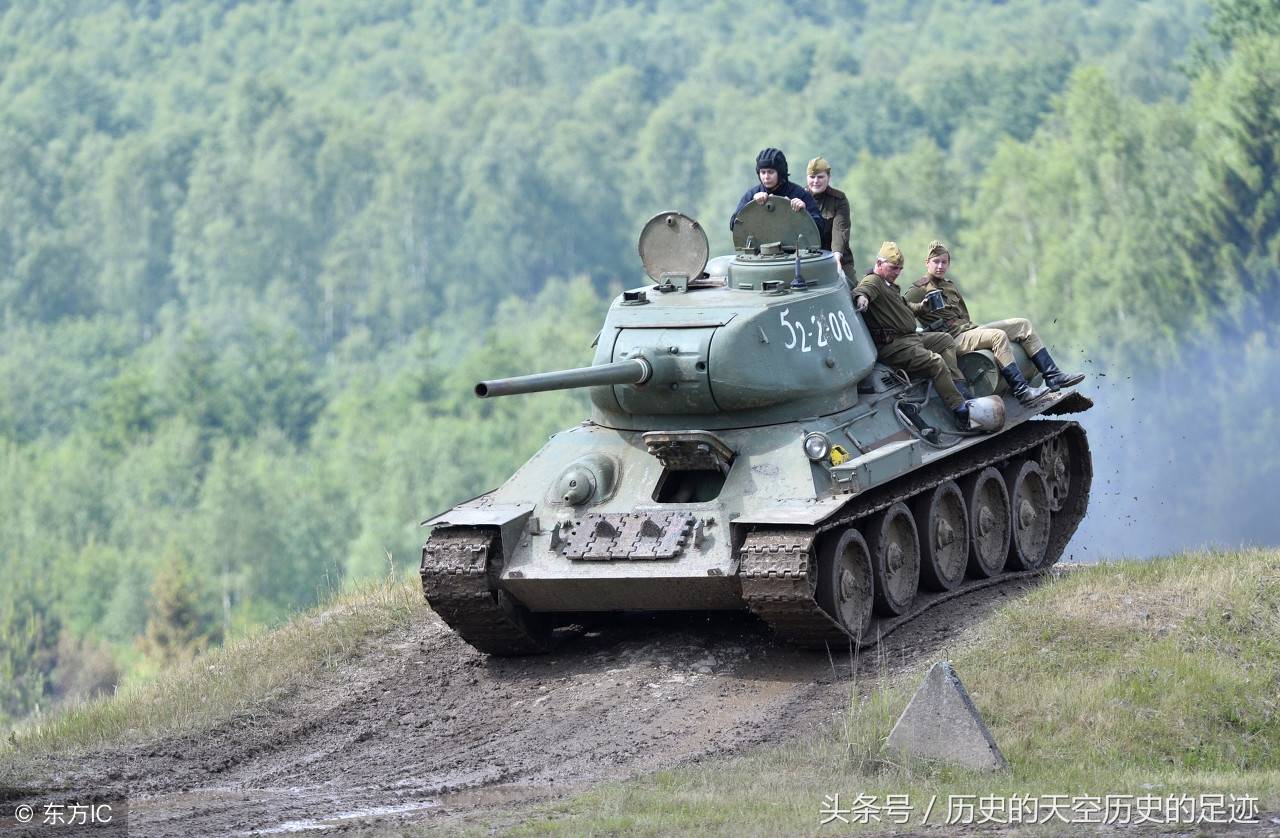 二战时期苏联装备的最好坦克t44坦克可惜一服役二战结束了