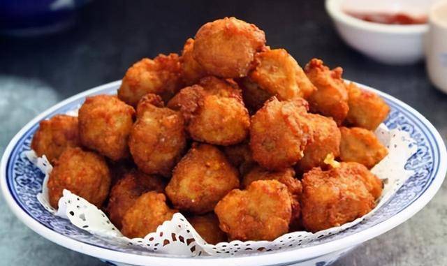 原创红薯粉条太多吃不了教你特色毛头丸子做法口感酥脆家人抢着吃