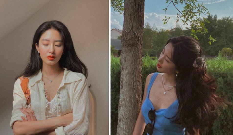 钟楚曦,杨采钰的时髦"复古风"穿搭,也太美了吧!_颜色_美人_氛围