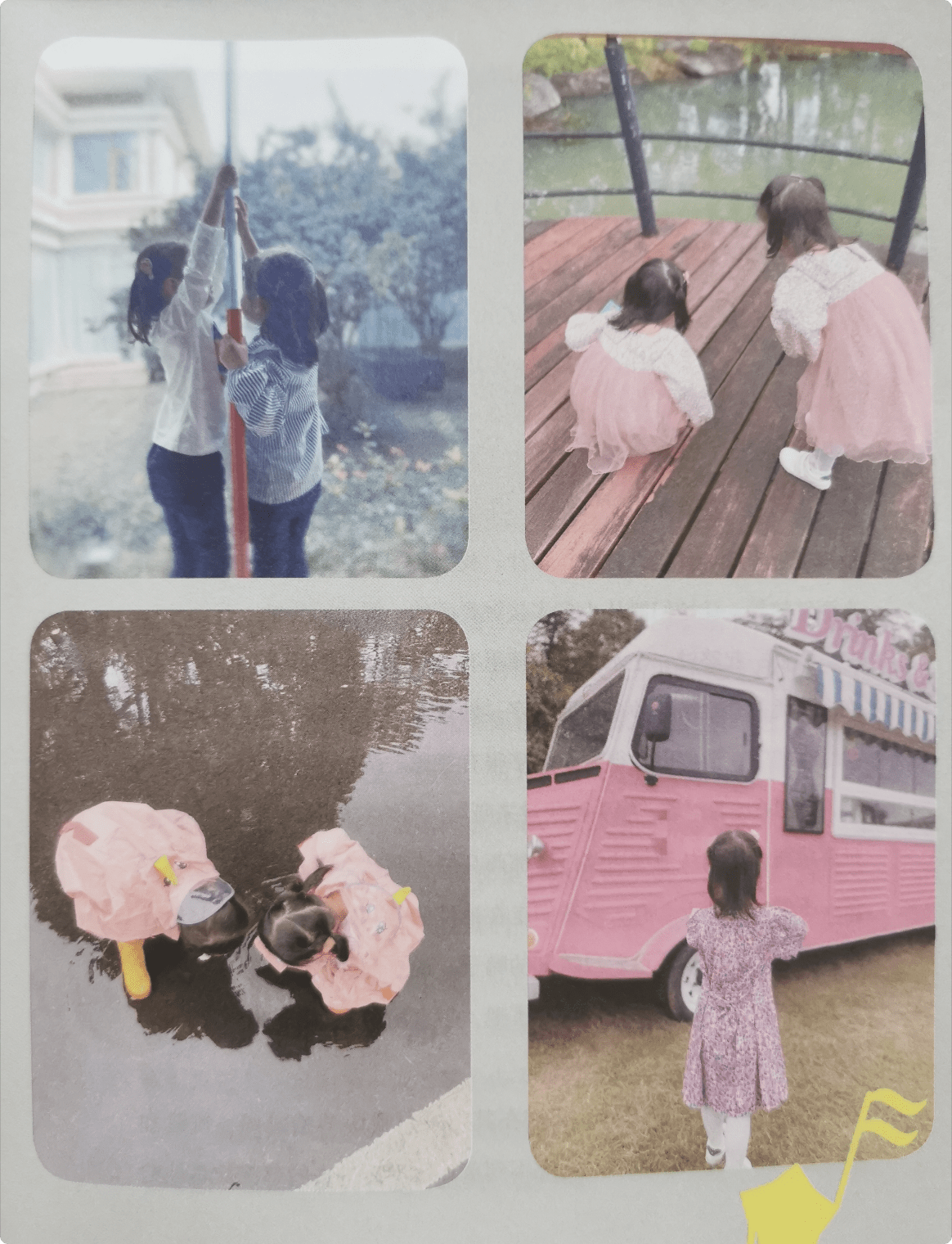 谢娜新书曝光超多全家福,带跳跳俏俏旅行,重游与张杰的定情地_女儿_一